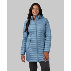 32 Degrees Men's Microlux Heavy Poly-fill Puffer Jacket Colonial Blue / S