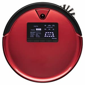 bObsweep PetHair Plus Robotic Vacuum Cleaner and Mop, Rouge for $245