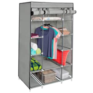 Best Choice 13-Shelf Portable Fabric Closet for $20 Best Choice 13-Shelf Portable Fabric Closet for $20