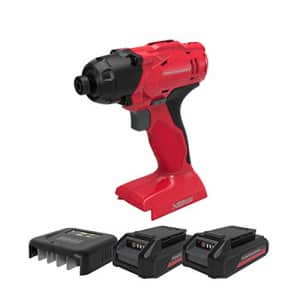 POWERWORKS XB 20V Cordless Impact Driver, 2 Batteries and Charger Included ISG303 for $90