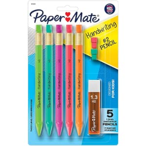 Paper Mate Handwriting Mechanical Pencil 5-Pack for $2.41 via Sub & Save