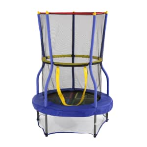 Skywalker Trampolines 40" Bounce-N-Learn Trampoline with Enclosure for $45