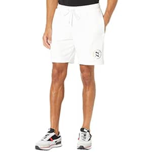 PUMA Men's Pride Shorts, White, XS for $13