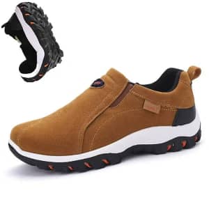 Men's Slip-On Sneakers for $10