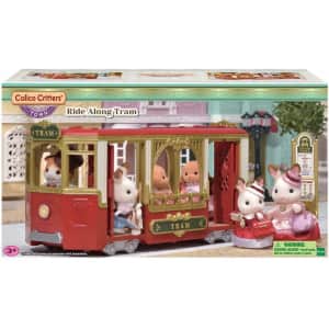 Calico Critters Town Ride Along Tram for $18 Calico Critters Town Ride Along Tram for $18