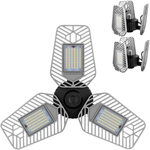 LZHome 82W CRI 80 LED Garage Light 2-Pack for $37 LZHome 82W CRI 80 LED Garage Light 2-Pack for $37