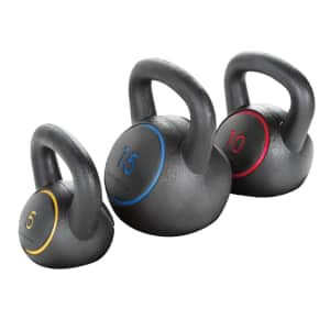 Gold's Gym 3-Piece Kettlebell Kit for $27