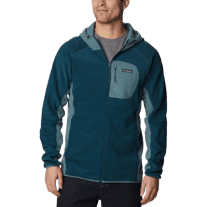 Columbia Men's Outdoor Tracks Hooded Full Zip Jacket for $32