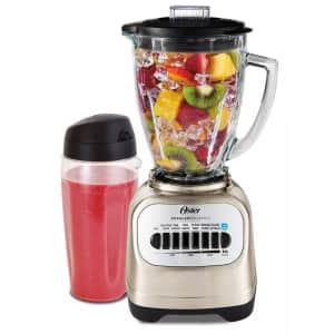 Oster Classic Series Blender with Travel Smoothie Cup for $17 Oster Classic Series Blender with Travel Smoothie Cup for $17