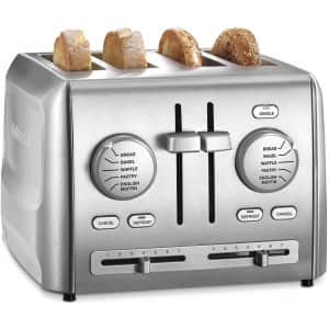 Cuisinart Custom Select 4-Slice Stainless Steel Toaster for $90