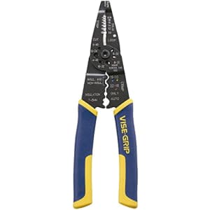 Irwin Vise-Grip Wire Stripping Tool/Wire Cutter, 8-Inch (2078309)! 01 - Pack/8-Inch for $30
