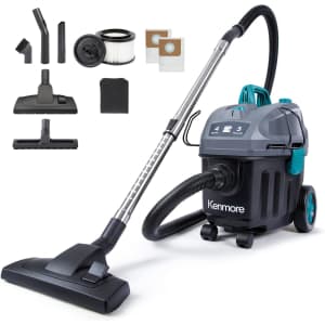 Kenmore Wet Dry Canister Vac for $120