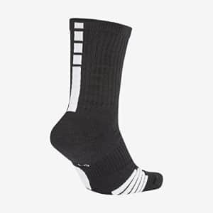 Nike Elite Basketball Crew Socks Black/White Size Small for $42
