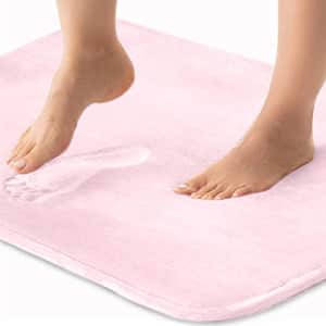 Gorilla Grip Thick Memory Foam Bath Rug, Soft Absorbent Luxury Mats, 42x24, Plush Velvet Topside, for $36 Gorilla Grip Thick Memory Foam Bath Rug, Soft Absorbent Luxury Mats, 42x24, Plush Velvet Topside, for $36