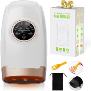 Hand Massager with Heat for $30