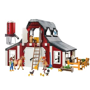 Playmobil Barn with Silo for $38