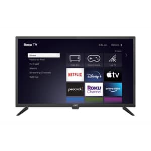 JVC LT-32MAW205 32" 720p LED HD Roku Smart TV for $168