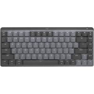 Logitech Mx Wireless Mini Mechanical Keyboard for $75