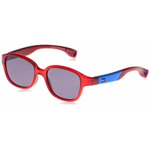 Tommy Hilfiger unisex adult Th1499/S Sunglasses, Red, 43 mm US for $700
