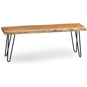 Alaterre Furniture Hairpin 48" Bench for $138