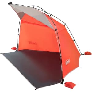 Coleman Skyshade Large Compact Beach Shade for $37