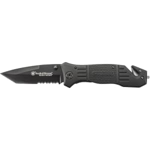 Smith & Wesson Extreme Ops Drop Point Folding Knife for $18