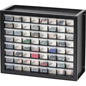 IRIS 64-Drawer Parts and Hardware Cabinet for $50