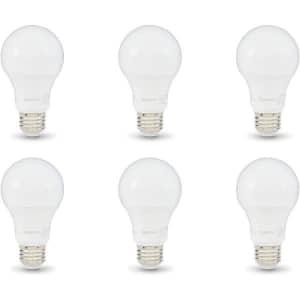 Amazon Basics 60W Equivalent A19 LED Light Bulb 6-Pack for $10