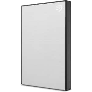Seagate Backup Plus Slim 1TB External HDD for $110