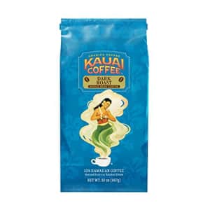 Kauai Coffee Kauai Whole Bean Coffee, Koloa Estate Dark Roast 100% Arabica Coffee from Hawaiis Largest Grower - for $48
