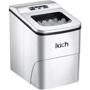 Ikich Portable Ice Machine for $90 Ikich Portable Ice Machine for $90