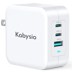 Kabysio 100W 3-Port USB Wall Charger for $35
