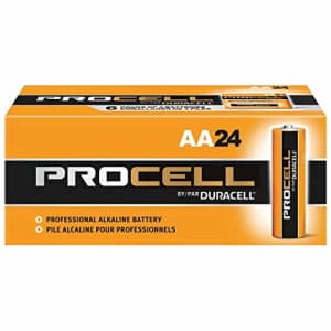 AA Duracell Procell Alkaline Batteries BOX OF 144 PC1500 PC-1500 for $80