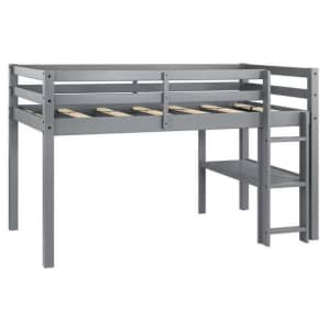 BH&G Twin Loft Bed w/ Shelf for $140