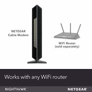 NETGEAR Nighthawk Cable Modem CM1200 - Compatible with All Cable Providers| For Cable Plans Up to 2 for $110