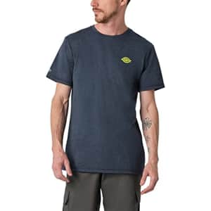 Dickies Men's Cooling Performance Short Sleeve Graphic T-Shirt, Dark Navy Heather, X-Large Big Tall for $15
