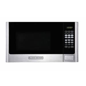 Black+Decker EM925AME-P1 0.9-cu.ft. 900W microwave oven in stainless steel/black for $122 Black+Decker EM925AME-P1 0.9-cu.ft. 900W microwave oven in stainless steel/black for $122