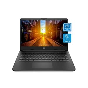 HP 14 Laptop, Intel Celeron N4020, 4 GB RAM, 64 GB Storage, 14-inch HD Touchscreen, Windows 10 for $240