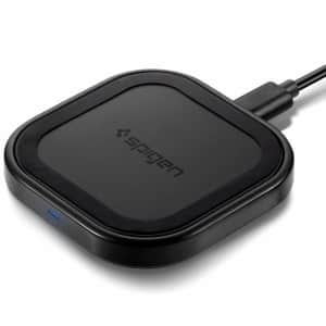 Spigen SteadiBoost Compact QI Wireless Charger for $10