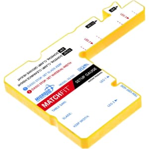 MicroJig Matchfit Setup Gauge Accessory for $14