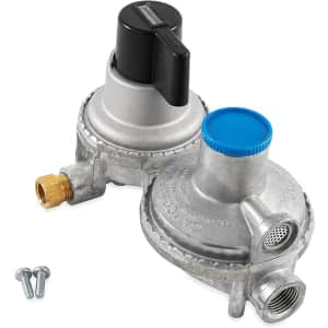 Camco Propane Double-Stage Auto-Changeover Regulator for $31