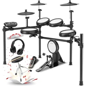 Donner Electric Drum Kit w/ Throne for $486 Donner Electric Drum Kit w/ Throne for $486