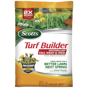 Scotts Turf Builder Winterguard Fall Weed & Feed3 14.29-lb. Bag for $49