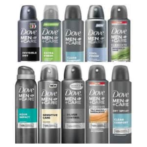 Dove Men + Care Antiperspirant 10-Pack for $27