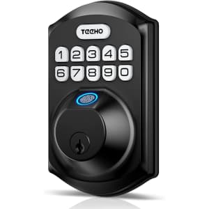 Teeho Fingerprint Keyless Entry Door Lock for $30