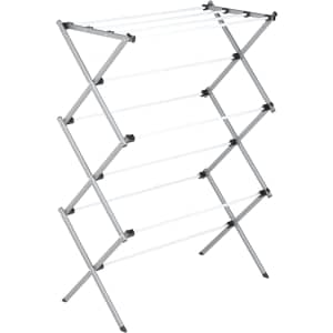 Honey-Can-Do Deluxe Metal Collapsible Clothes Drying Rack for $19