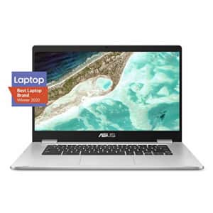 ASUS Chromebook C523 15.6" HD NanoEdge Display with 180 Degree Hinge Intel Dual Core Celeron N3350 for $369