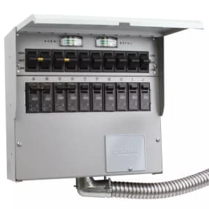 Reliance 50A 10-Circuit Pro/Tran 2 Indoor Transfer Switch for $315 Reliance 50A 10-Circuit Pro/Tran 2 Indoor Transfer Switch for $315
