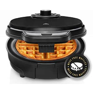 Chefman Anti-Overflow Belgian Waffle Maker w/Shade Selector, Temperature Control, Mess Free Moat, for $20