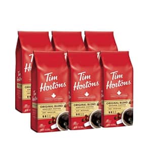 Tim Hortons Original Blend, Medium Roast Ground Coffee, Perfectly Balanced, Always Smooth, Made for $32